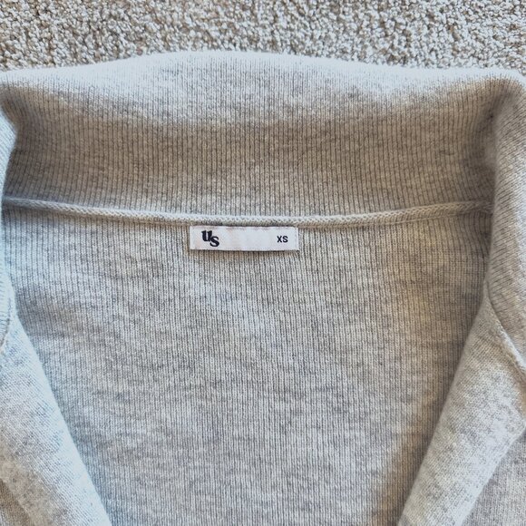 Uncle Studios Grey Wool/Cashmere Sweater - Picture 5 of 6